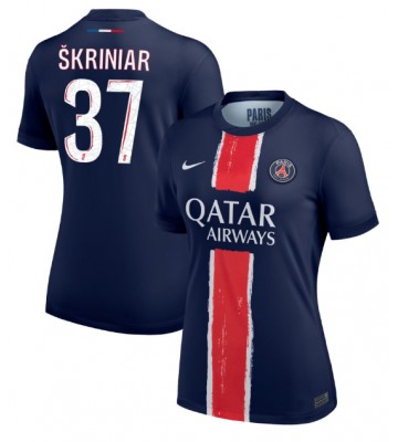 Paris Saint-Germain Milan Skriniar #37 Hemmatröja Dam 2024-25 Kortärmad